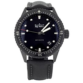 Blancpain Fifty Fathoms Black Dial Black Ceramic