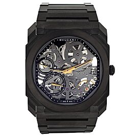 Bvlgari Octo Finissimo Skeleton Dial DLC Coated Titanium Manual