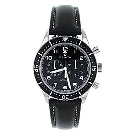 Zenith Cronometro Tipo CP-2 Chronograph Black 42MM 03.2240.4069/21.c774 Full Set