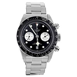 Tudor Black Bay Chrono Black Dial Stainless Steel Bracelet 41mm 79360N Full Set