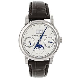 A. Lange & Sohne Saxonia Annual Calendar White Gold