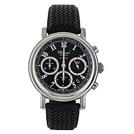 Chopard Mille Miglia Chronograph Black Dial Stainless Steel Rubber