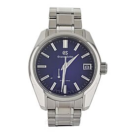 Grand Seiko Heritage Collection Blue Dial Stainless Steel 40mm Full Set