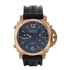 Panerai Luminor Yacht Challenge Flyback Blue Rose Gold