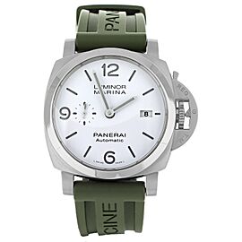 Panerai Luminor Marina White Dial Steel Automatic