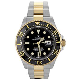 Rolex Sea-Dweller Black Dial Steel & Yellow Gold Automatic 43MM