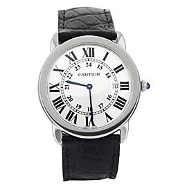 Cartier Ronde Must de Cartier Silver Dial Steel Quartz