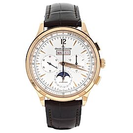 Jaeger-LeCoultre Master Control Chronograph Calendar Rose Gold Case