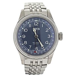 Oris Big Crown Pointer Date Blue Dial Stainless Steel Automatic