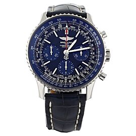 Breitling Navitimer Stainless Steel Black Blue Dial