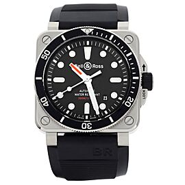 Bell & Ross BR03-92 Diver Black Dial Rubber Full Set