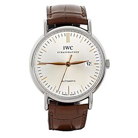 IWC Portofino Silver Dial Stainless Steel Date Automatic