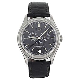 Patek Philippe Annual Grey Dial Platinum Case Automatic 39mm