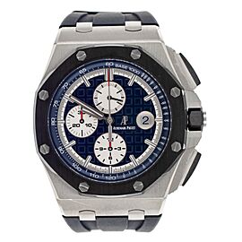 Audemars Piguet Royal Oak Offshore Blue Dial Platinum