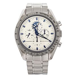 Omega Speedmaster Moon Phase White Dial Stainless Steel 42mm