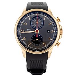 IWC Portugieser Yacht Club Chronograph Rose Gold Rubber