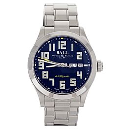 Ball Engineer III Starlight Stainless Steel Blue Bracelet