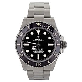 Rolex Submariner No Date Stainless Steel Black Dial