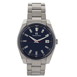 Grand Seiko 60th Anniversary Blue Ceramic Bezel 40mm Quartz