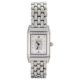 Jaeger LeCoultre Reverso Diamond Pother of Pearl Quartz 33mm