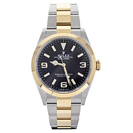 Rolex Explorer Stainless Steel Yellow Gold on Bracelet 36mm