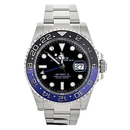 Rolex GMT-Master II Batman Black Blue GMT Steel 40mm