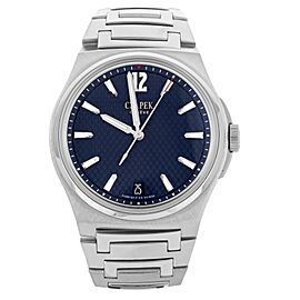 Czapek Antarctique Passage de Drake Deep Blue Blue Dial