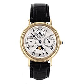 Breguet Classique Quantieme Perpetual Moon 18K Yellow Gold