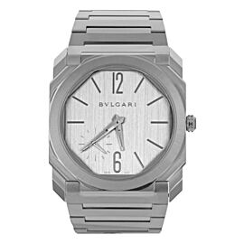 Bvlgari Octo Finissimo Grey Dial Stainless Steel Automatic 40mm