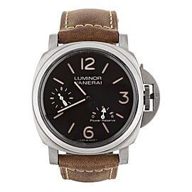 Panerai Luminor 8 Day Brown Dial Titanium Manual Winding 44mm