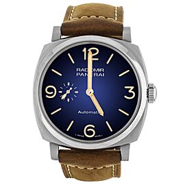 Panerai Radiomir Mediterraneo Blue Dial Titanium Calf