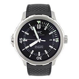 IWC Aquatimer Black Dial Stainless Steel Automatic