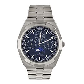 Vacheron Overseas Perpetual Blue Dial White Gold