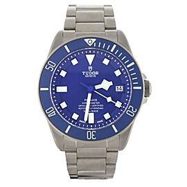 Tudor Pelagos Blue Dial Titanium Case & Bracelet Automatic