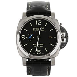 Panerai Luminor Marina Stainless Steel Black Dial