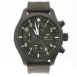 IWC Pilot's Watch Chronograph Top Gun Woodlands Green