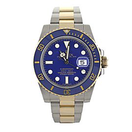 Rolex Submariner Date Blue Dial Yellow Gold & OysterSteel 40MM