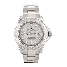 Rolex Yacht-Master Silver Dial Stainless Steel Oyster Bracelet 40mm