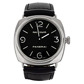 Panerai Radiomir Base Stainless Steel Black Dial Manual 45mm