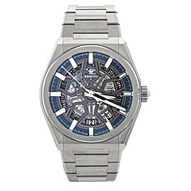 Zenith Defy Classic Blue Skeleton Titanium 41mm