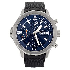 IWC Aquatimer Chronograph Blue Dial Steel Case Automatic 44mm