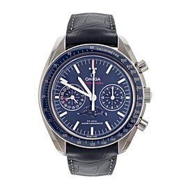 Omega Speedmaster Moonphase Blue Dial Steel 44mm