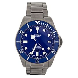 Tudor Pelagos Blue Dial Titanium Case & Bracelet Automatic 41mm