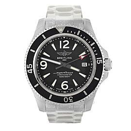 Breitling Superocean Black Dial Stainless Steel Bracelet Watch