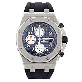 Audemars Piguet Royal Oak Offshore Blue Stainless Steel Watch