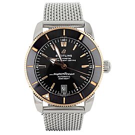 Breitling Superocean Heritage II Black Dial Steel Watch