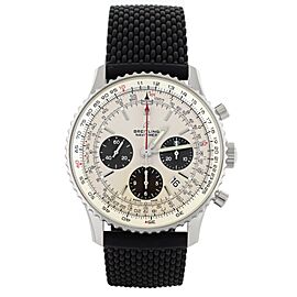 Breitling Navitimer B01 Silver Dial Stainless Steel Watch