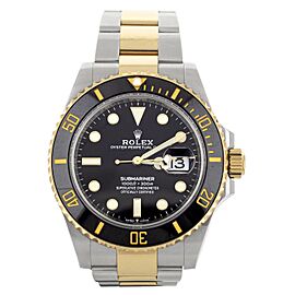 Rolex Submariner Date Black Dial Steel & Yellow Gold Watch