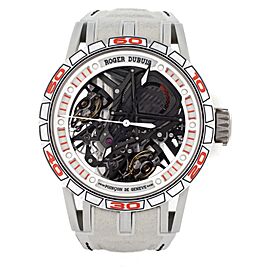 Roger Dubuis Excalibur Huracan White Orange Ceramic Composite Fibre