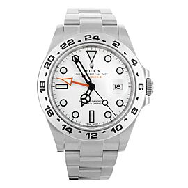 Rolex Explorer ll White Dial Stainless Steel Bracelet